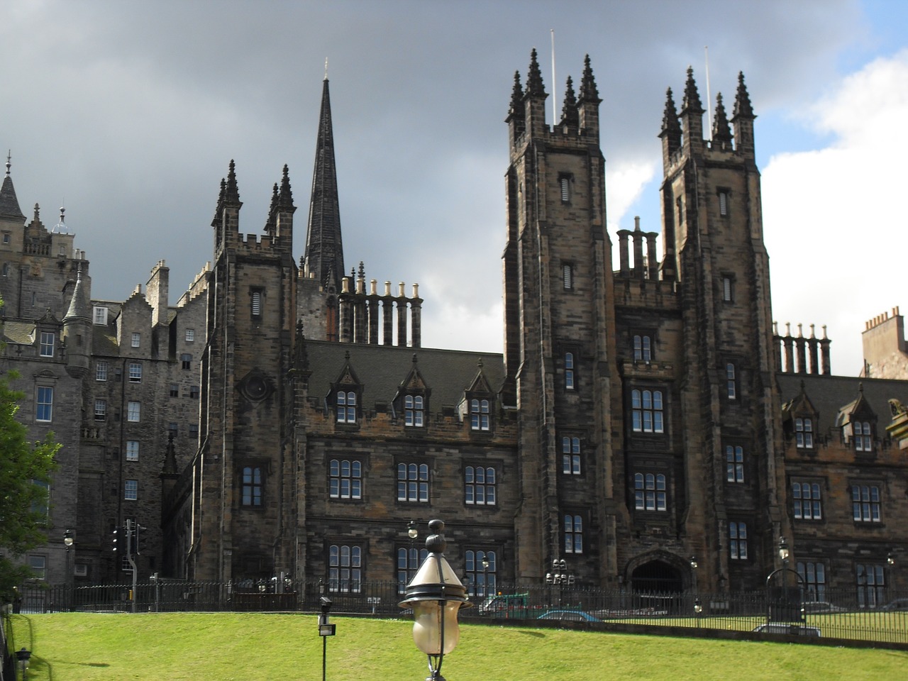 castle scotland edinburgh free photo