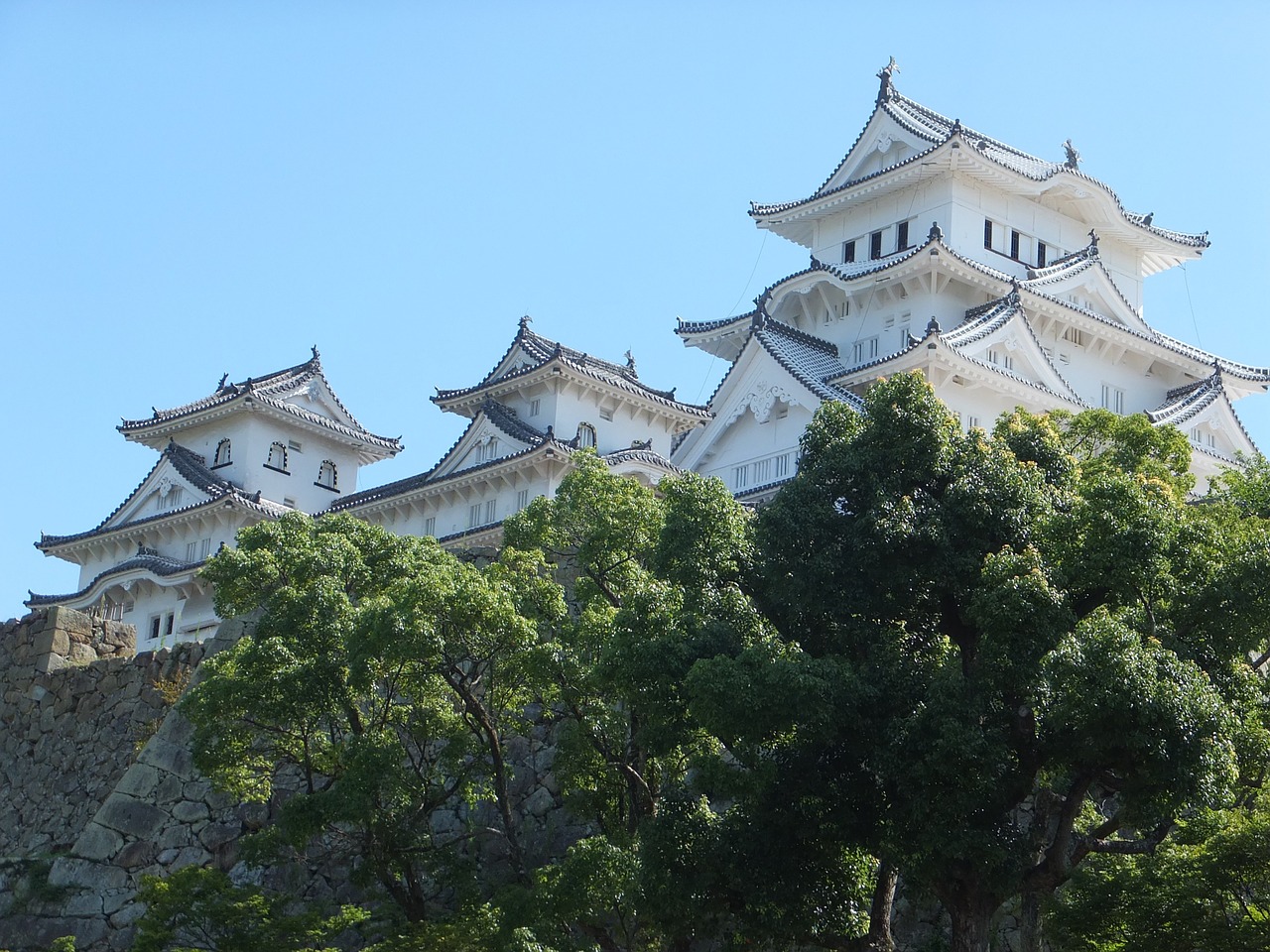 castle japan himeji free photo