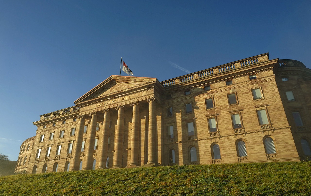 castle kassel wilhelmstr height world heritage free photo