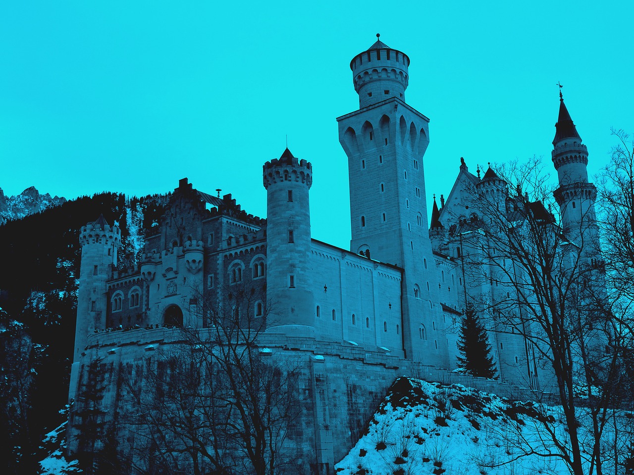 castle germany bavaria free photo