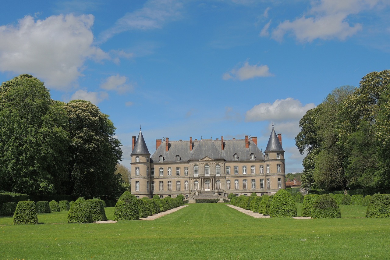 castle haroué beauvau-craon free photo