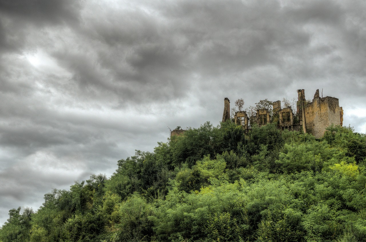 castle ruins medieval free photo