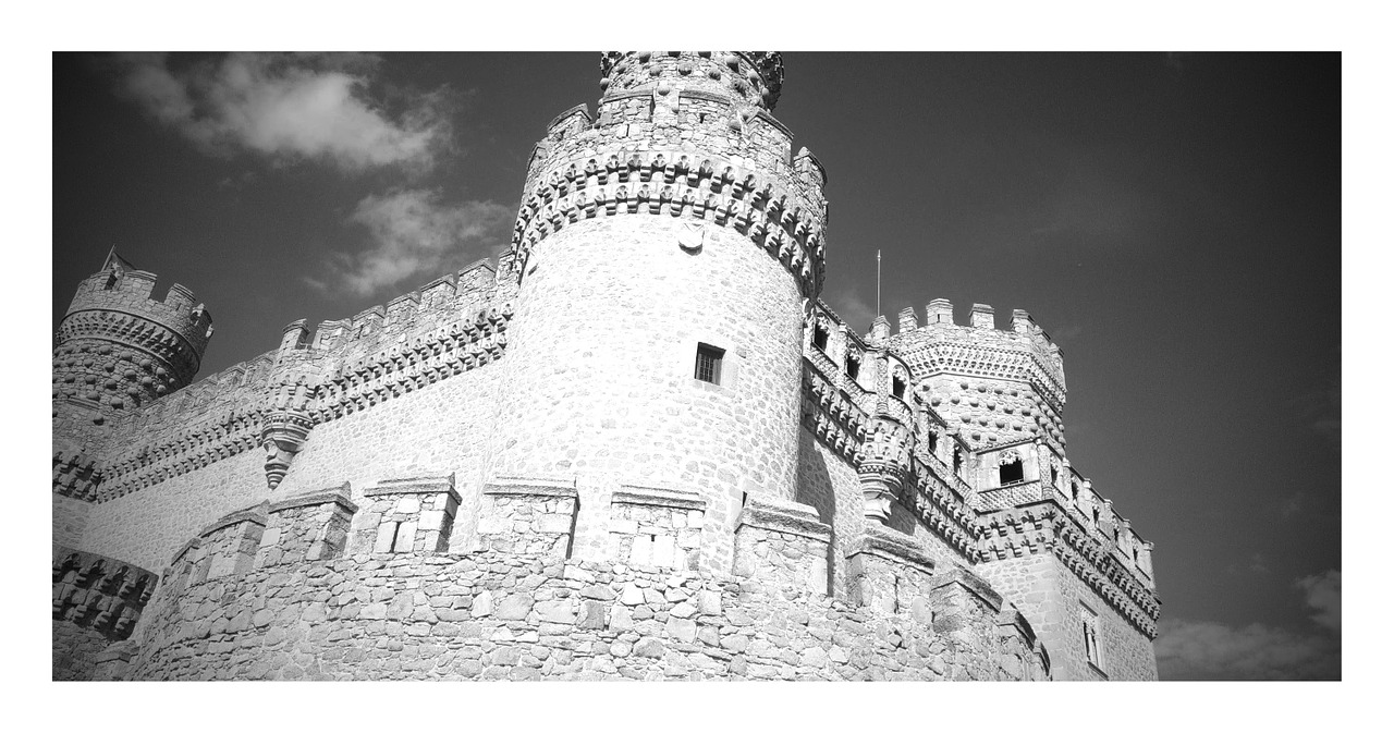 castle spain monument free photo