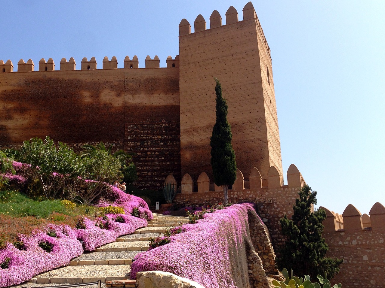 castle fortress spain free photo