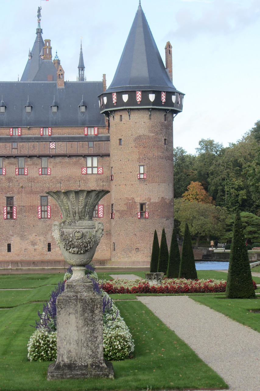 castle tower its pillars free photo