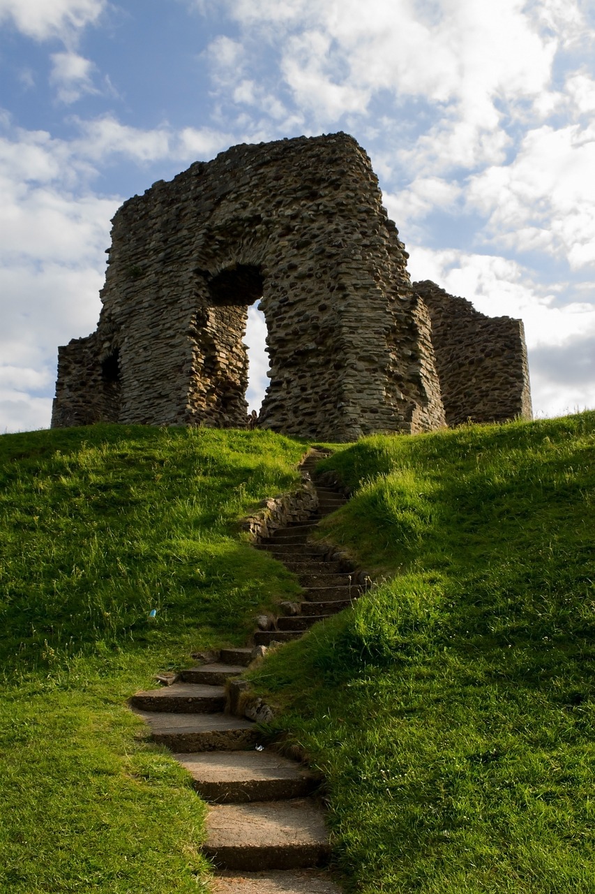 castle ruins ancient free photo