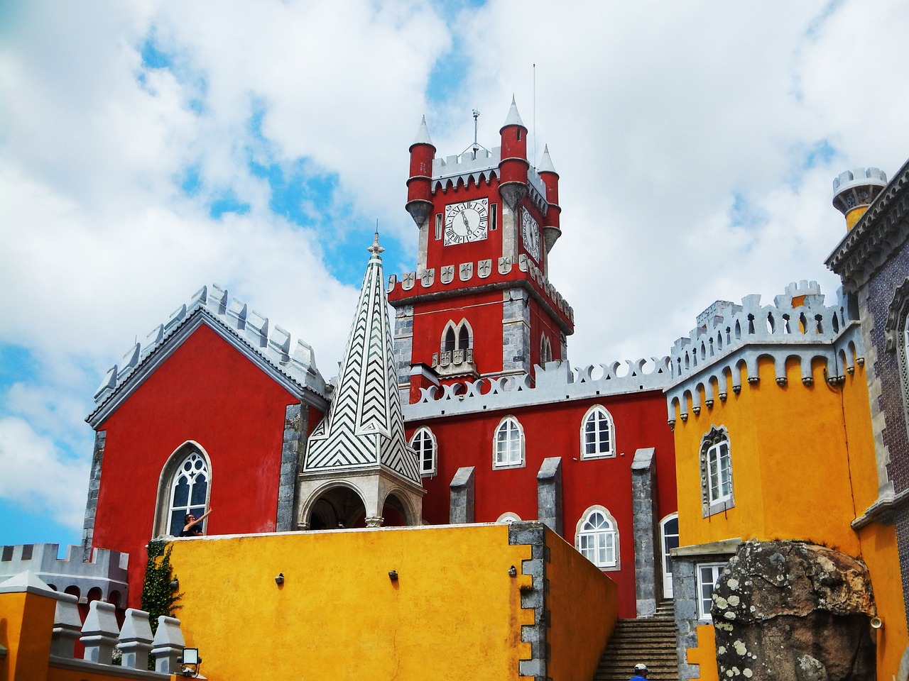 castle lisbon sintra free photo