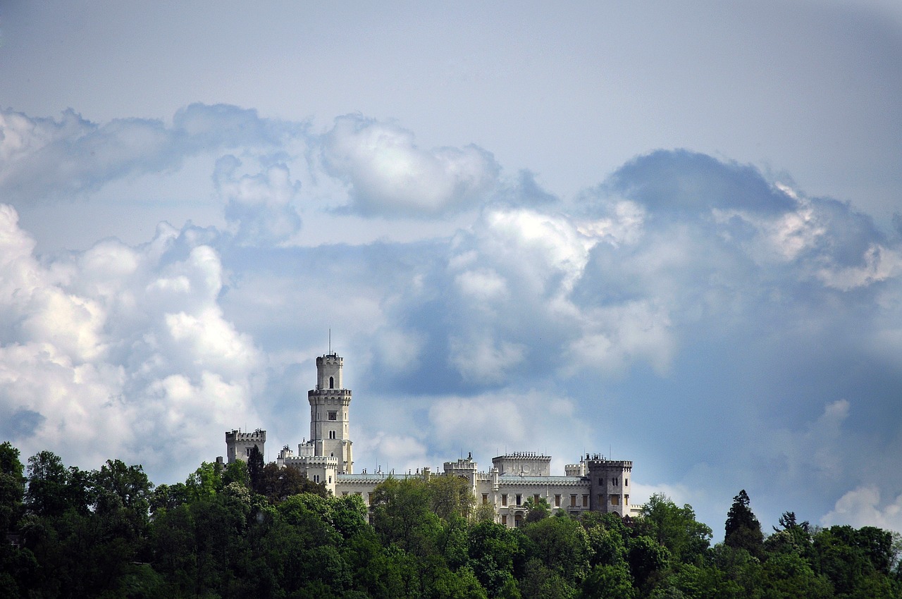 castle architecture hluboká free photo