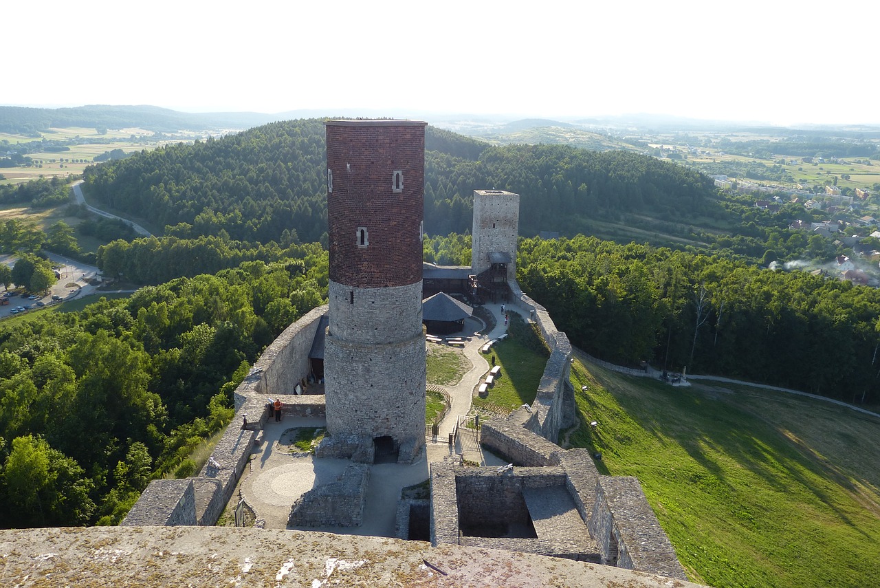 castle checiny castle checiny free photo