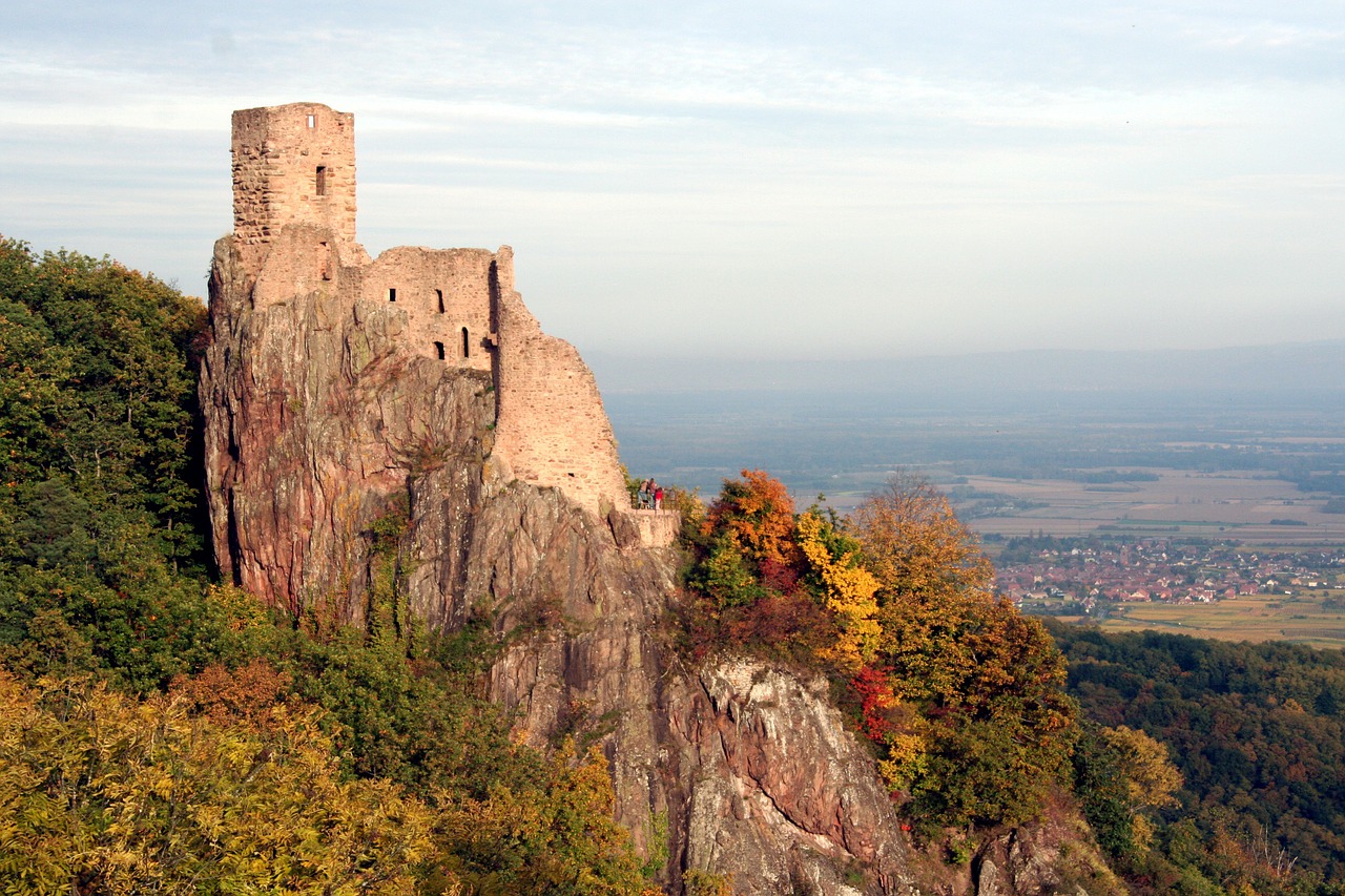 castle alsace heritage free photo