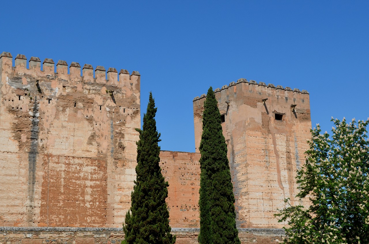 castle battlements middle ages free photo