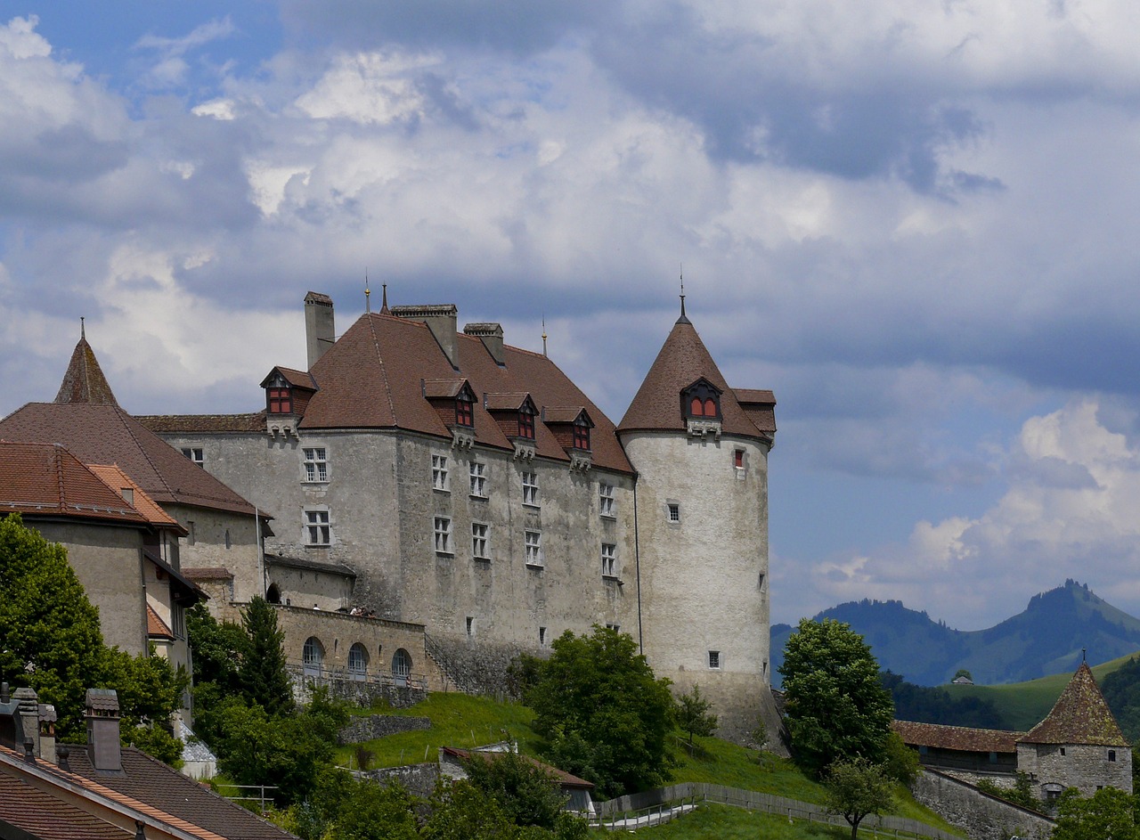castle gruyère switzerland free photo