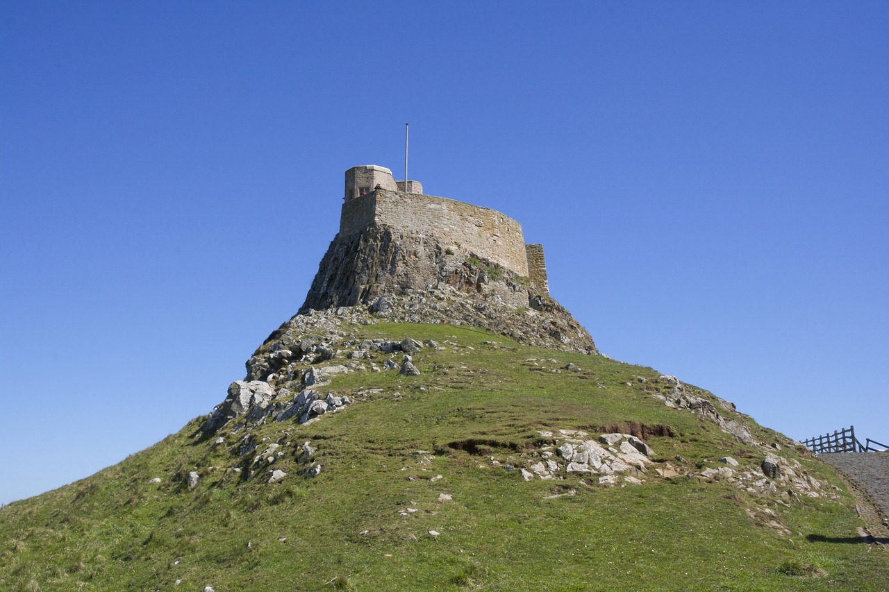 lindisfarne castle island free photo