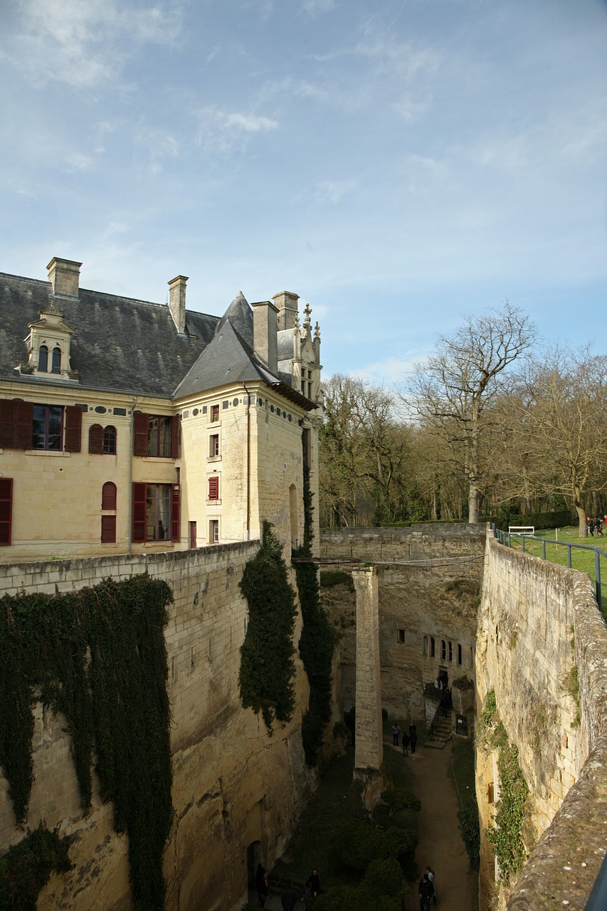 castle maine and loire brézé free photo