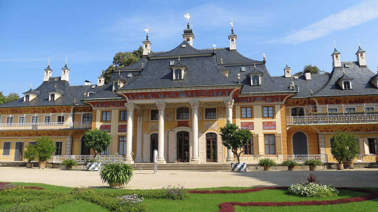 castle pillnitz dresden free photo