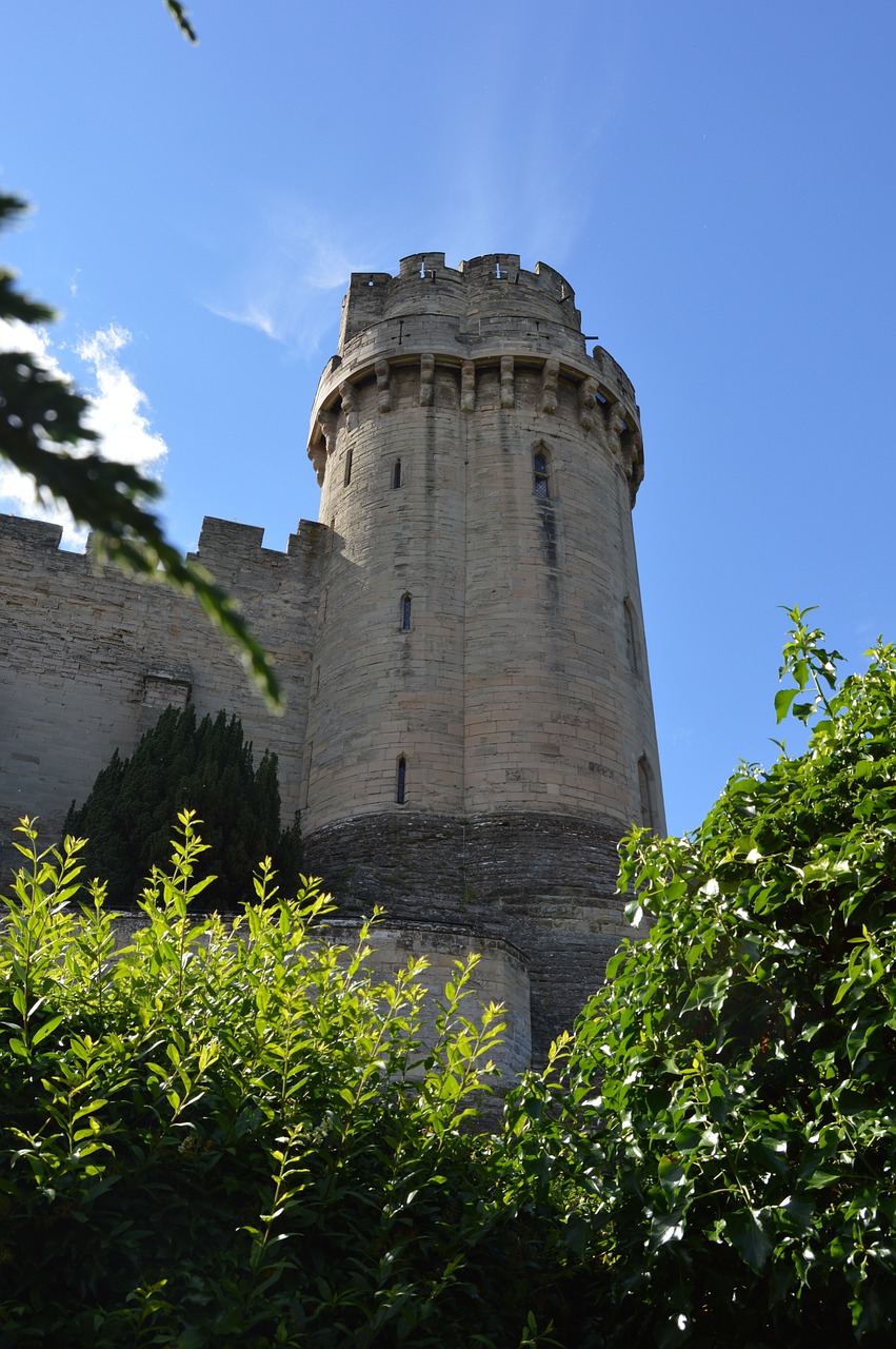 castle tower warwick free photo