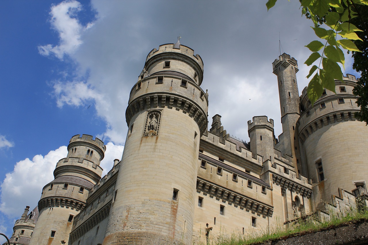 castle pierrefonds oise free photo