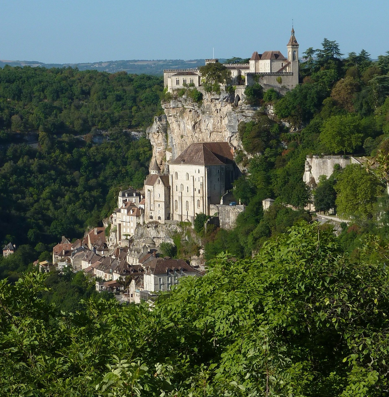 castle rocamadour france free photo