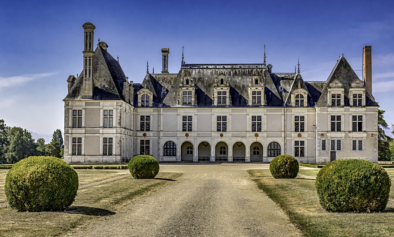 castle of beauregard france nature free photo