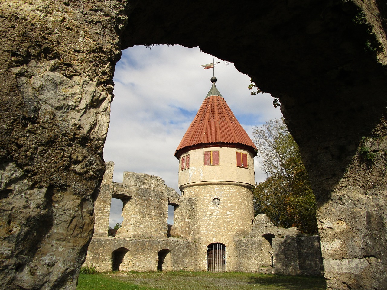 castle fortress defensive tower free photo
