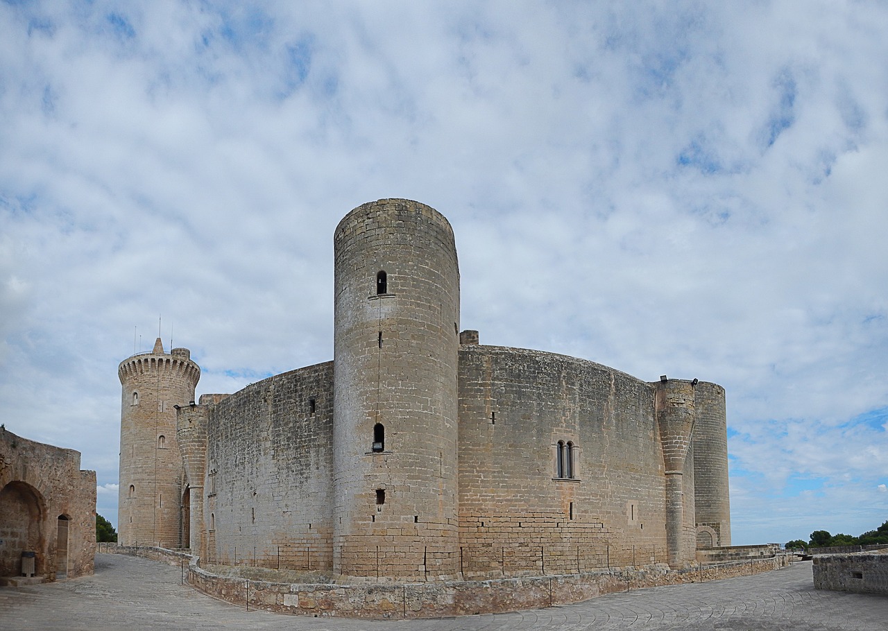 castle spain mallorca free photo