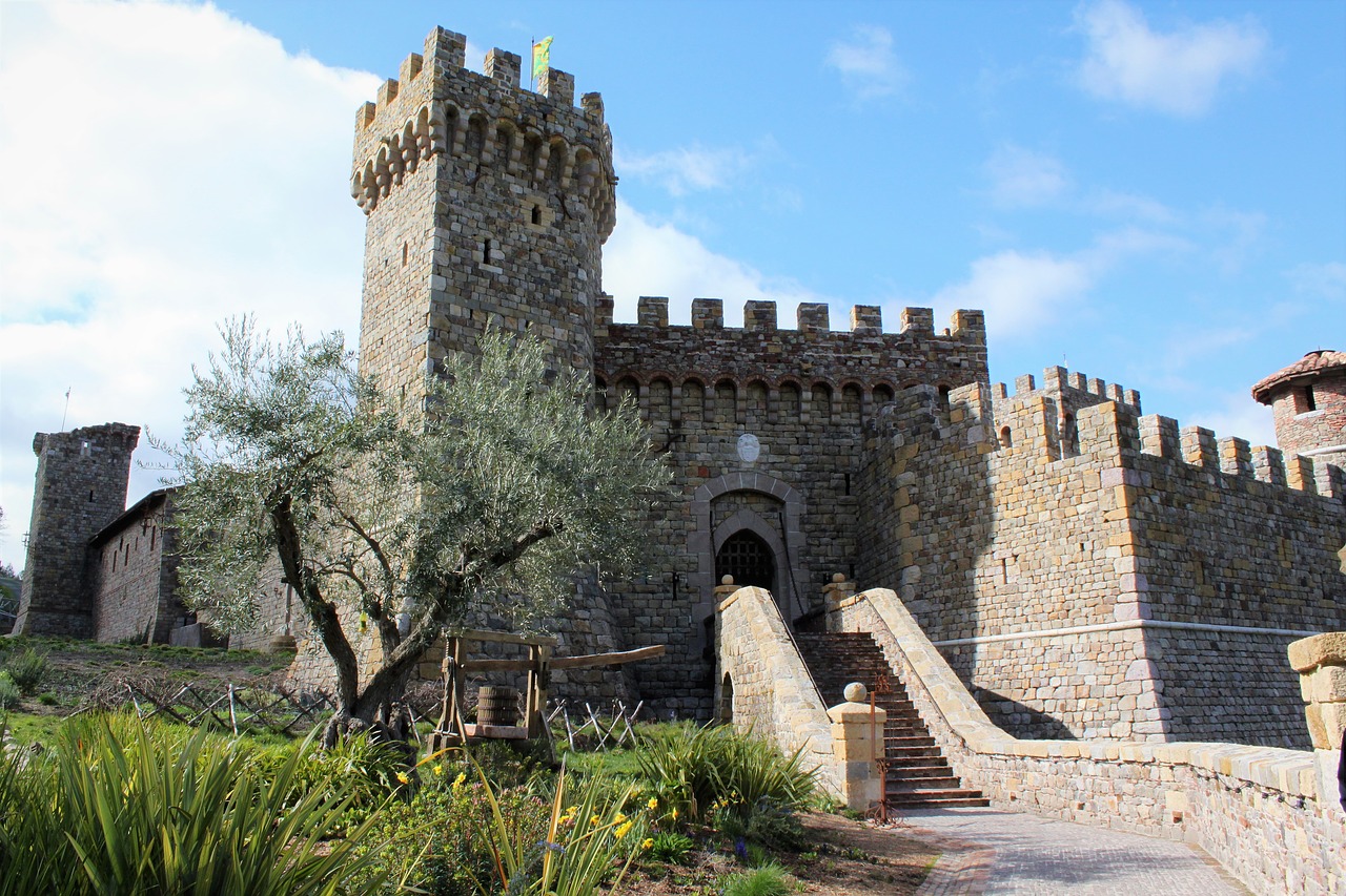 castle napa napa valley free photo