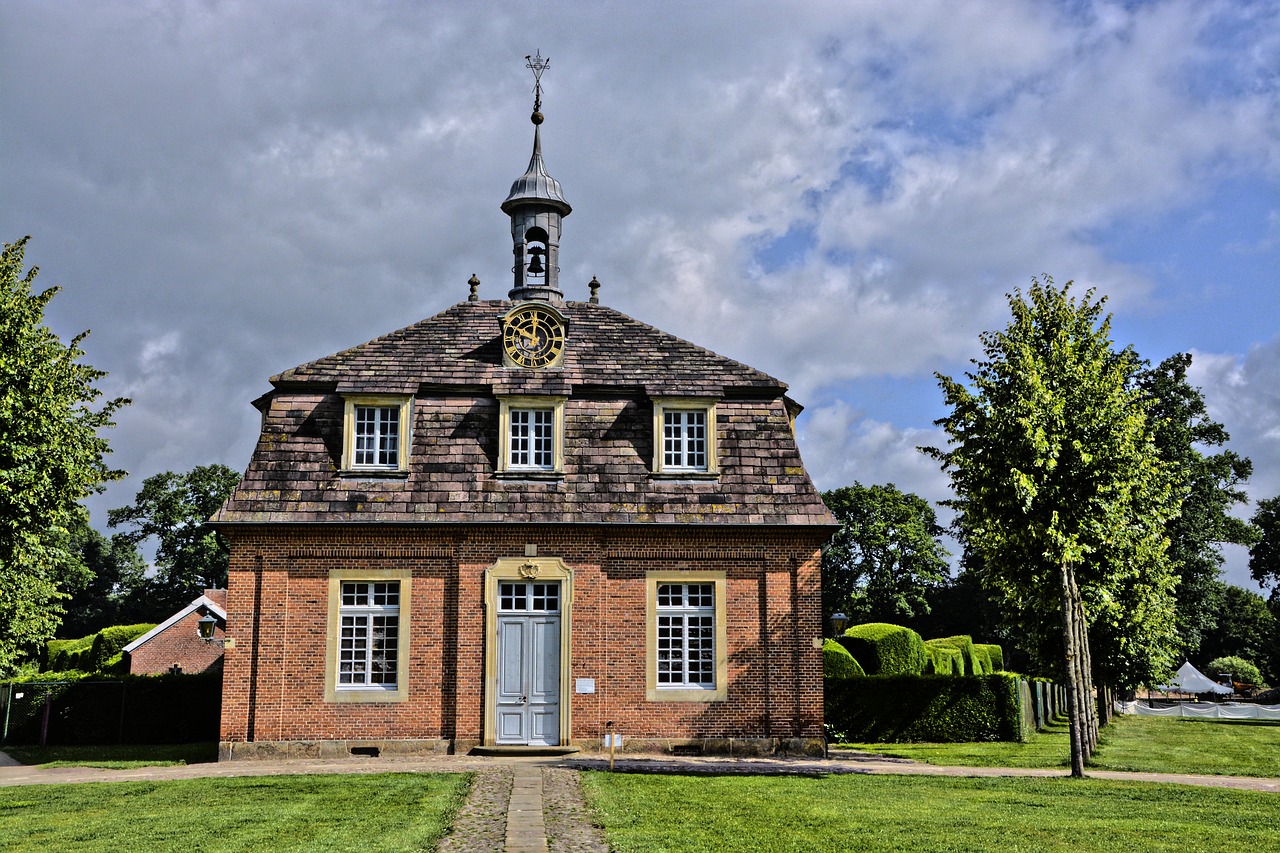 castle clemenswerth castle clemenswerth free photo