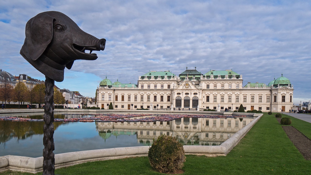 castle belvedere vienna free photo