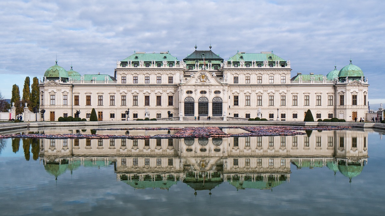 castle belvedere vienna free photo