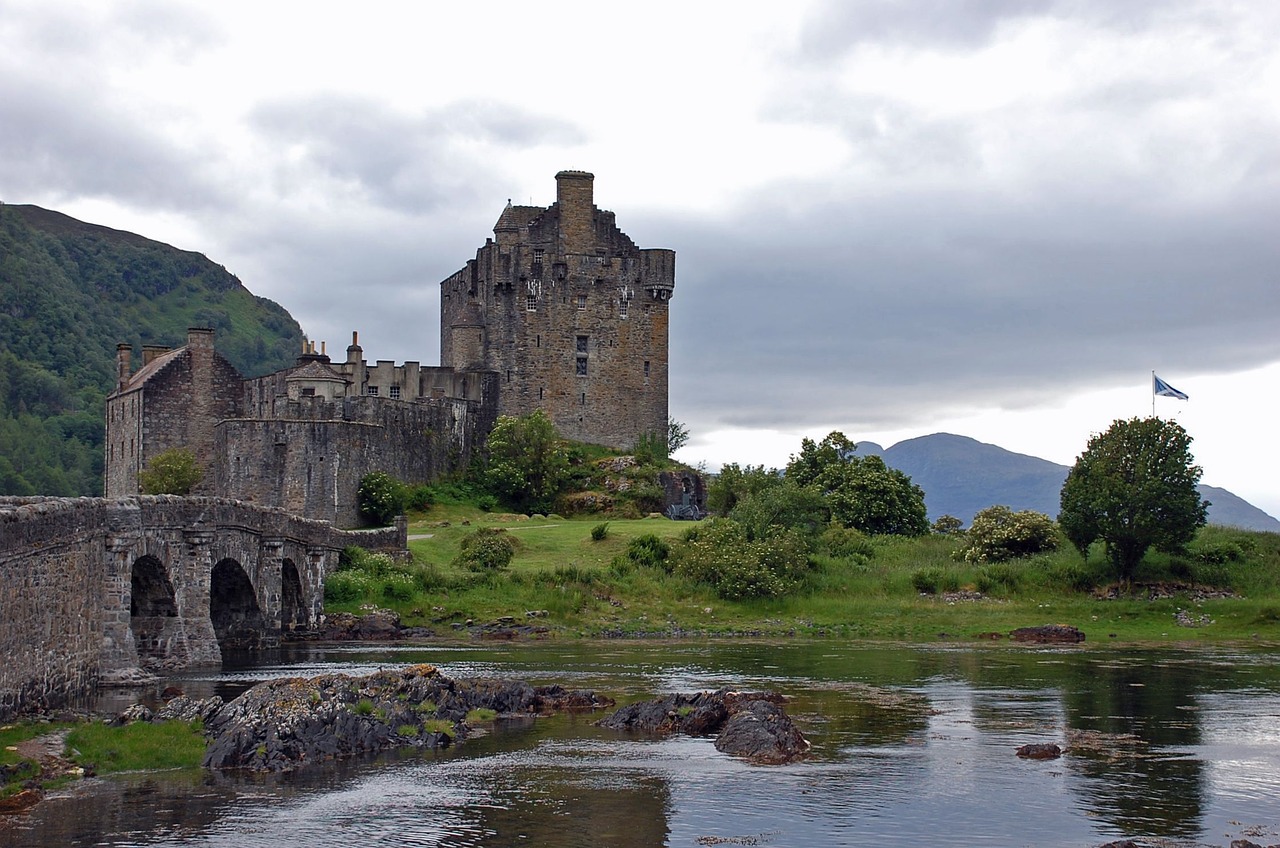castle bridge scotland free photo