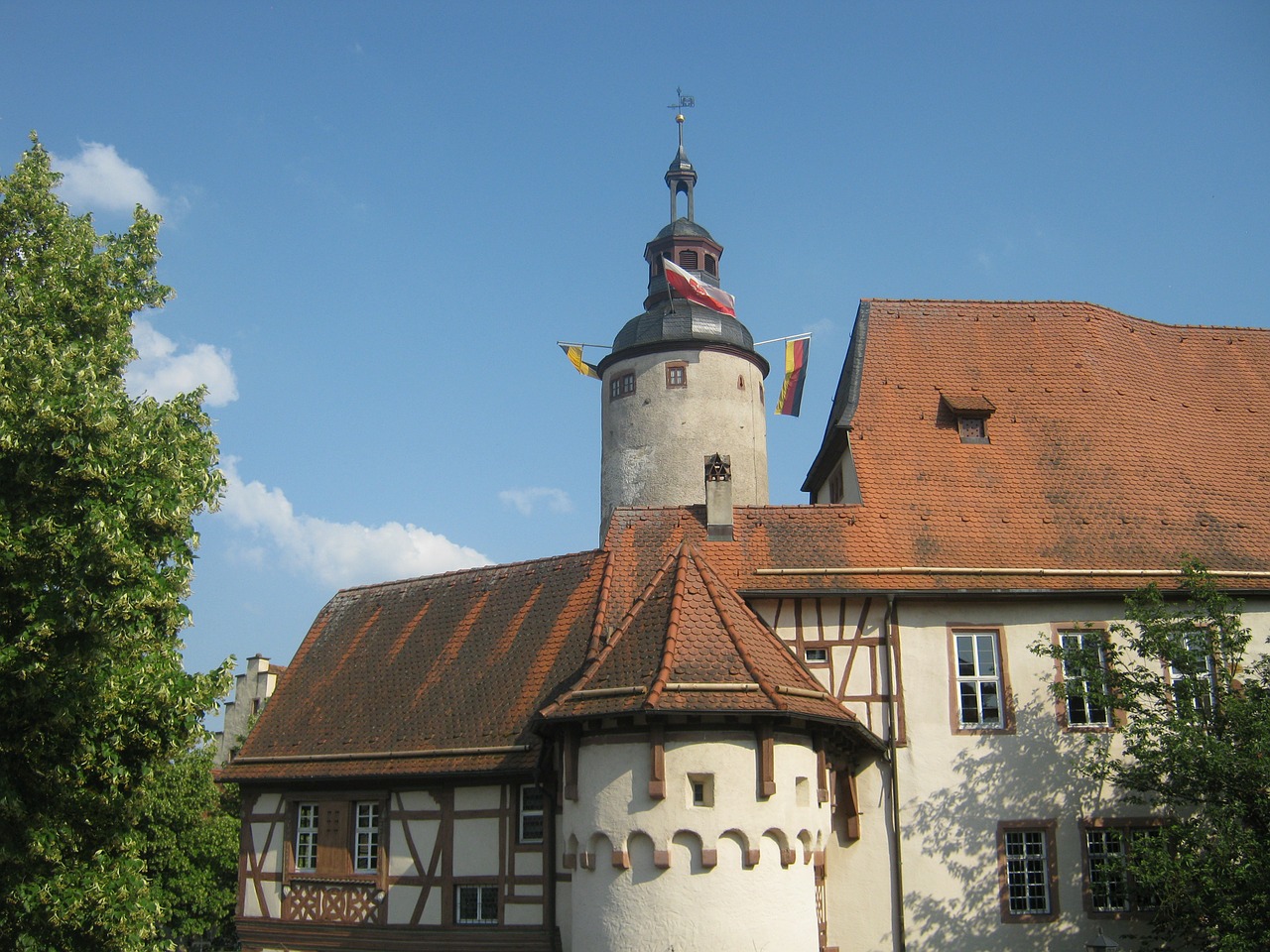 castle tauberbischofsheim germany architecture free photo