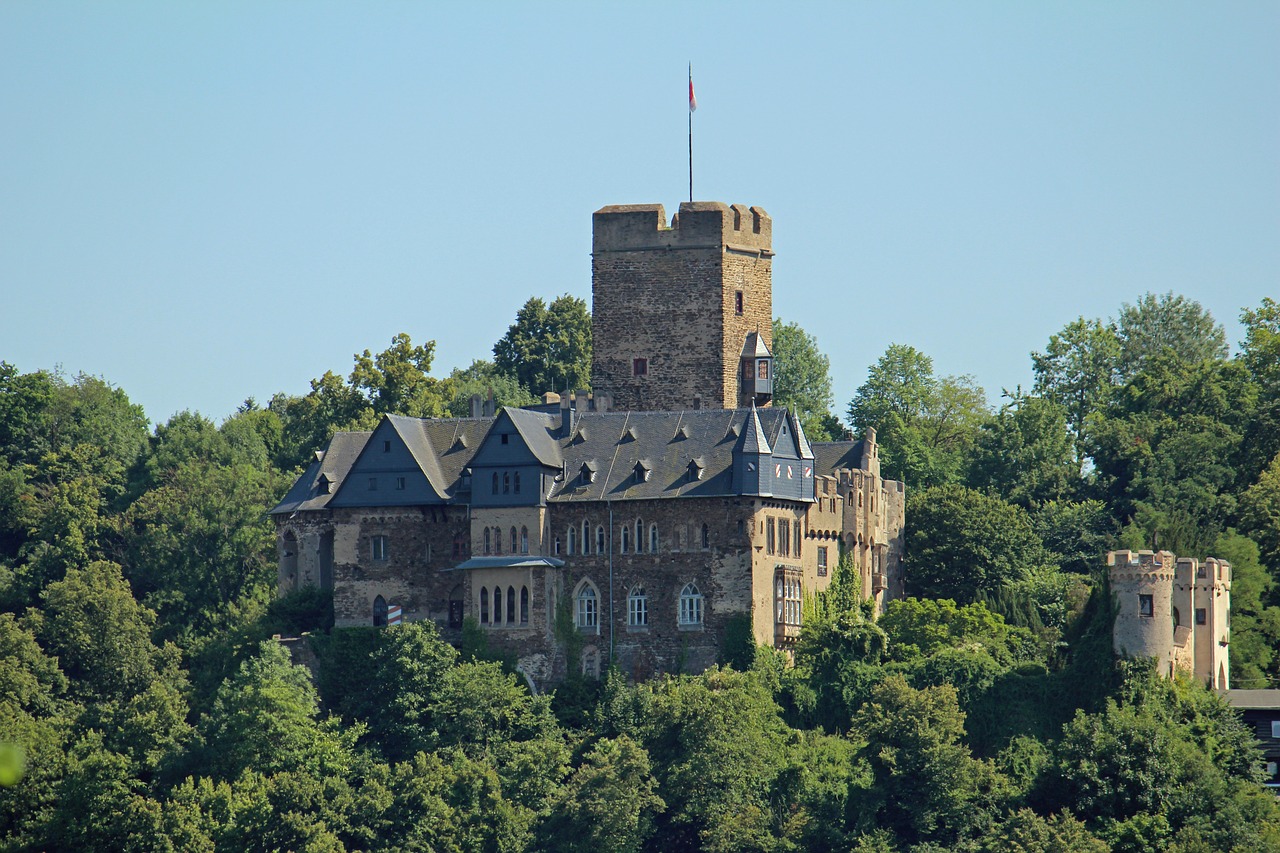 castle lahneck lahnstein free photo