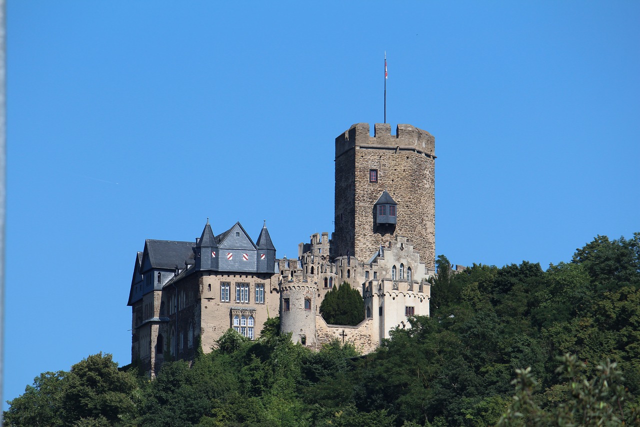 castle lahneck lahnstein free photo