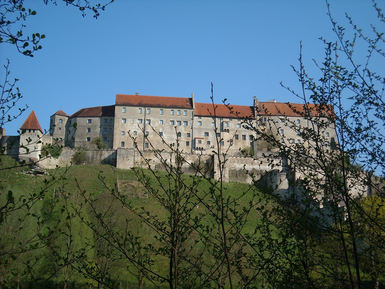 castle burghausen longest castle in europe free photo
