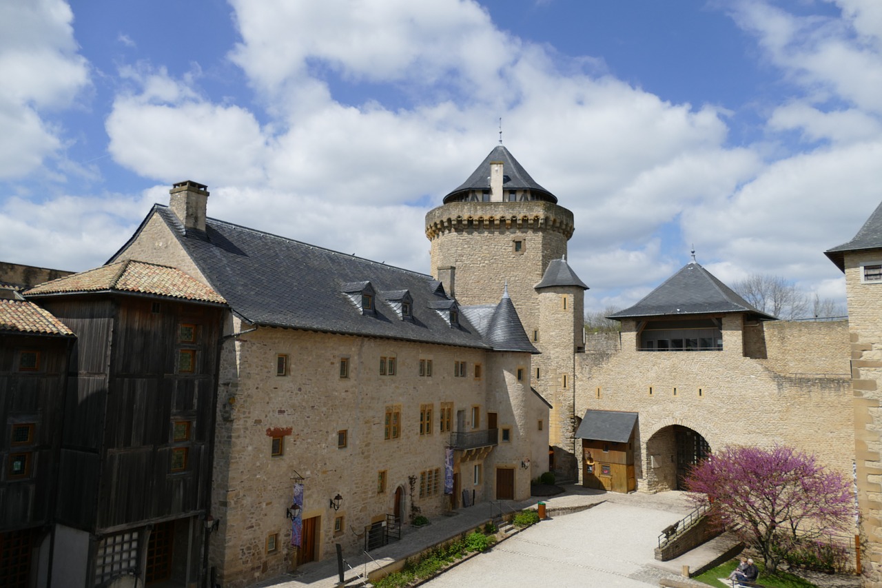 castle in france free photo