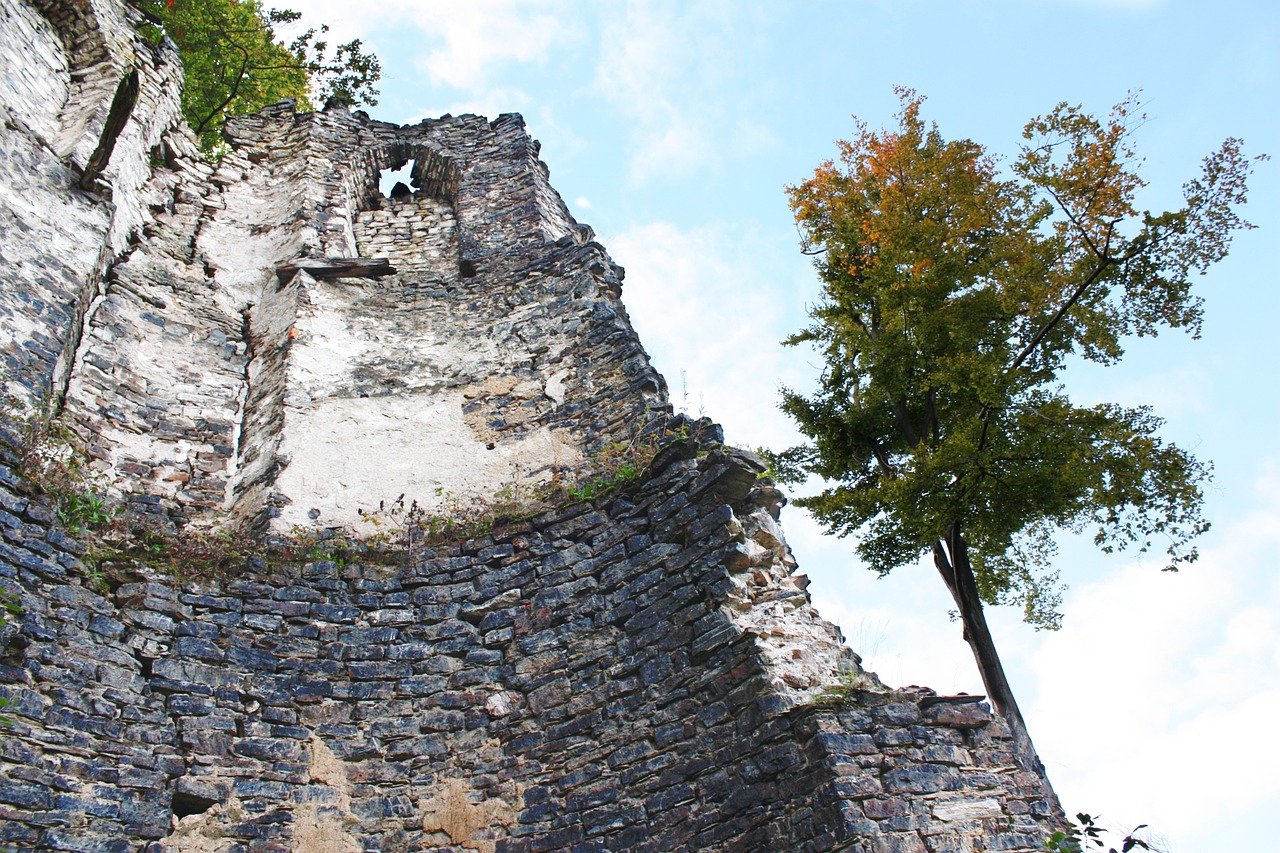 castle tower ruin free photo