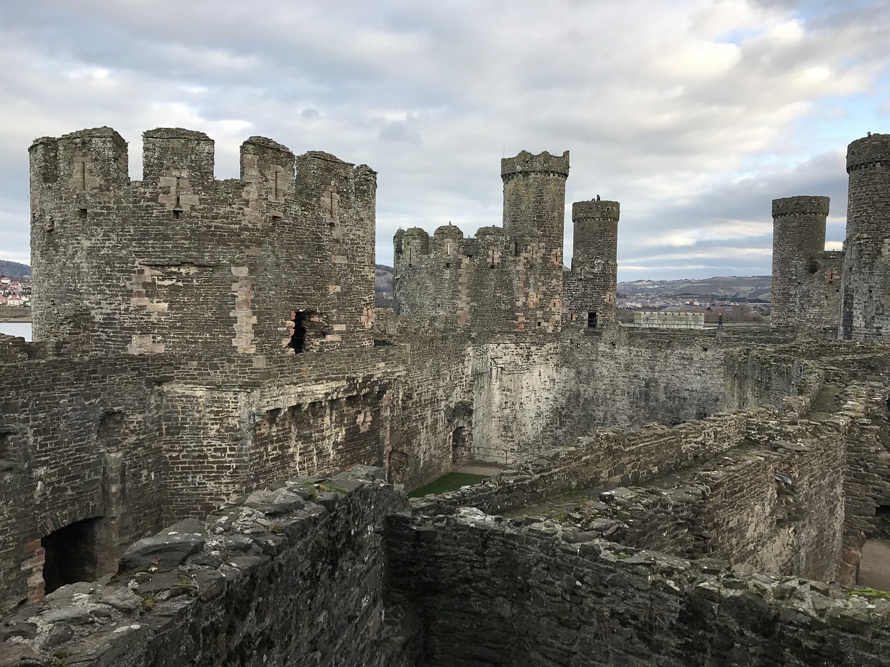 castle uk conwy free photo