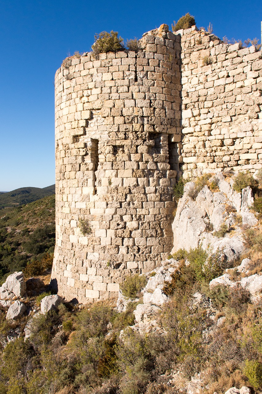 castle puivert tower free photo