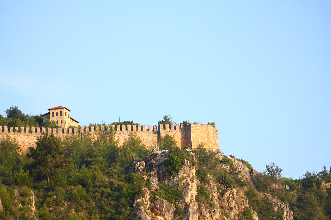 castle alanya tower free photo