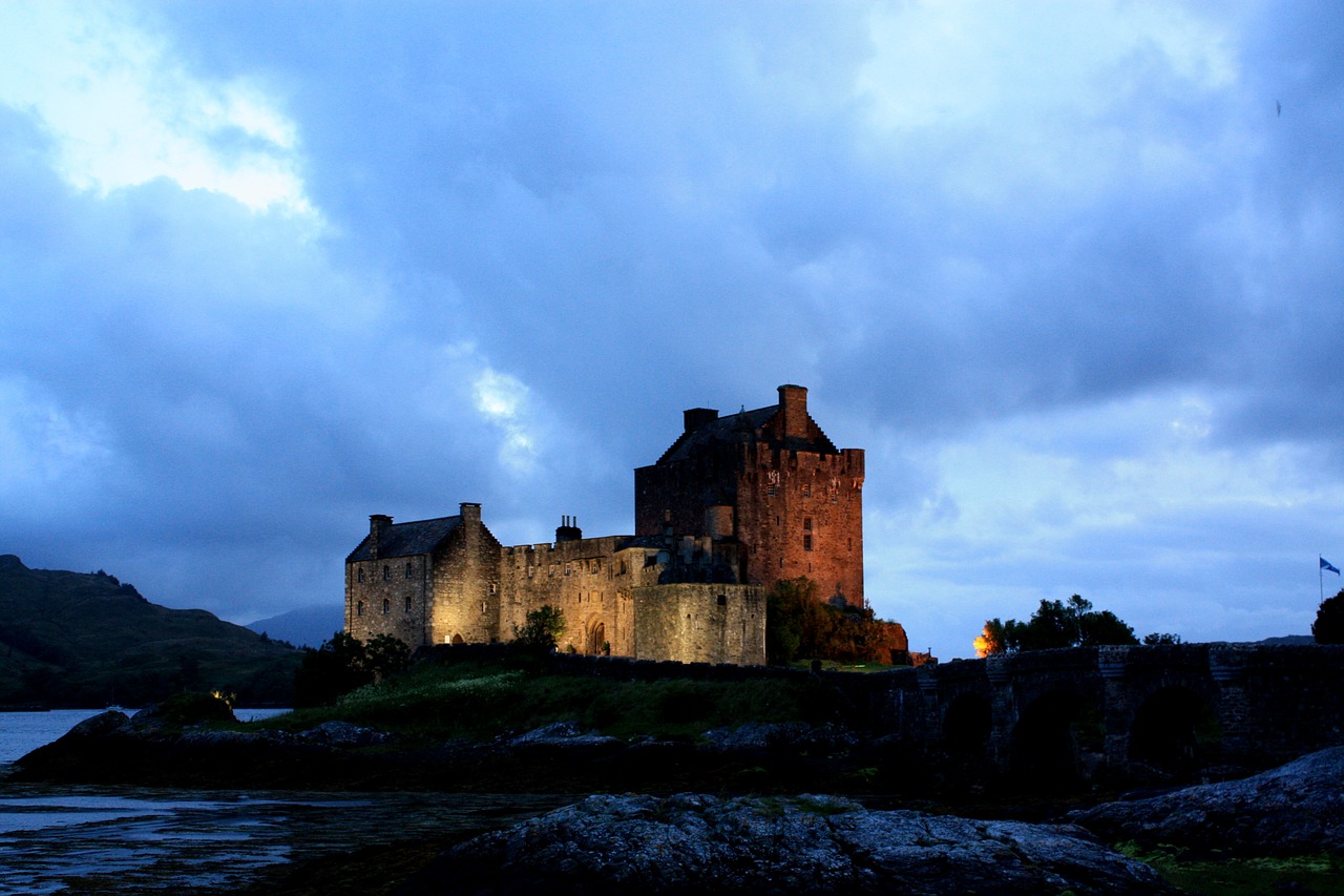 castle scotland eilean donan free photo