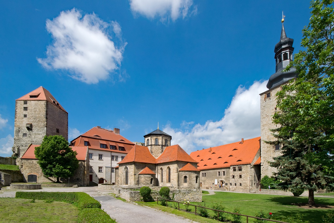 castle querfurt saxony-anhalt free photo