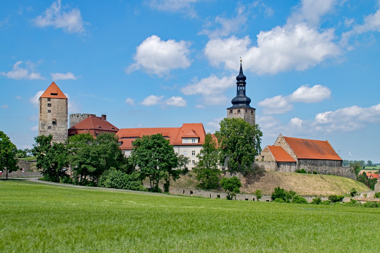 castle querfurt saxony-anhalt free photo