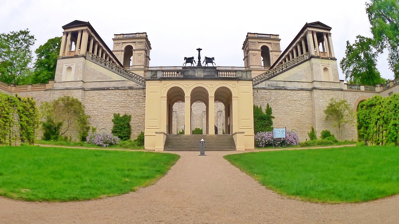 castle potsdam belvedere free photo