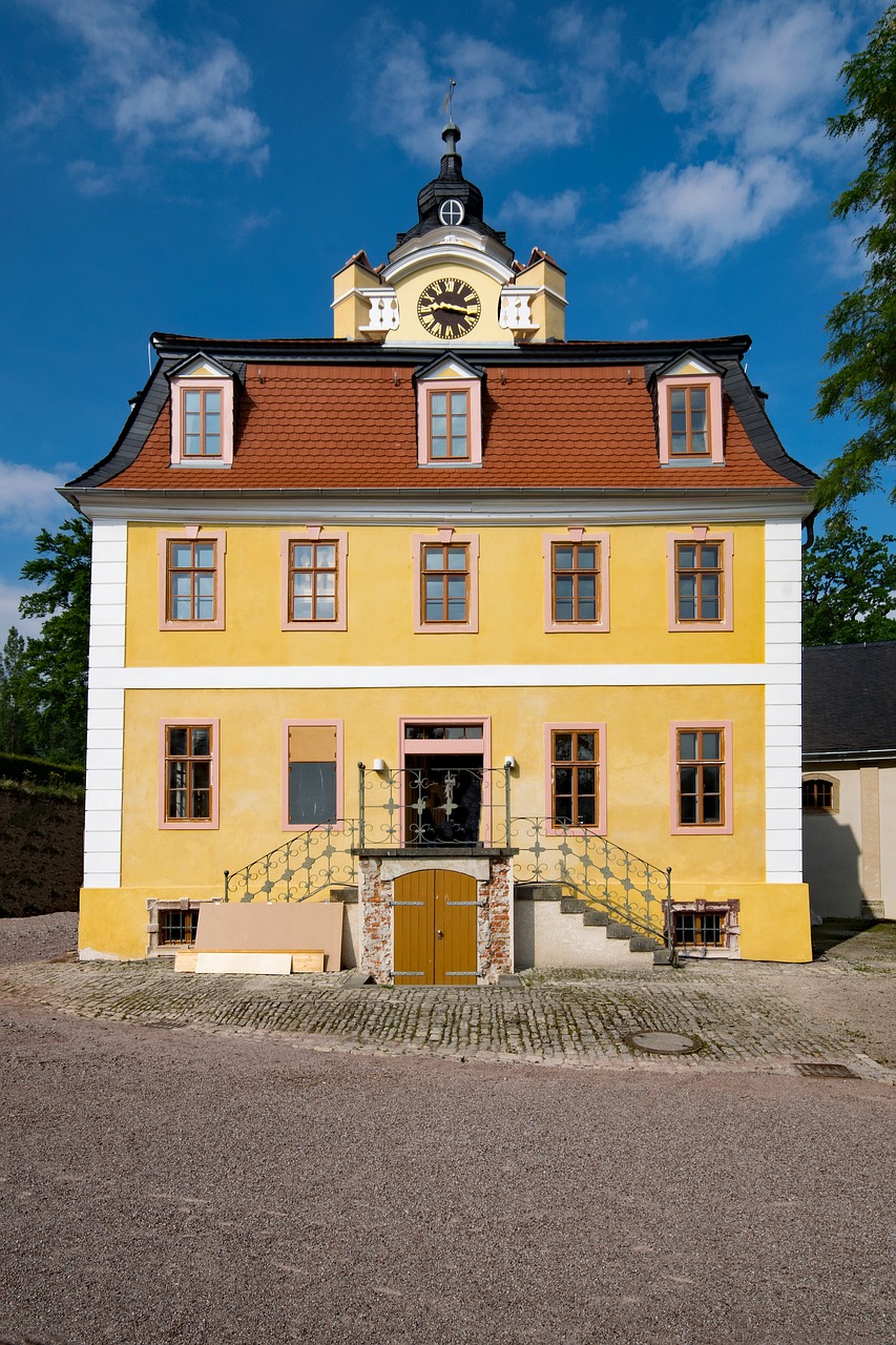 castle belvedere weimar free photo