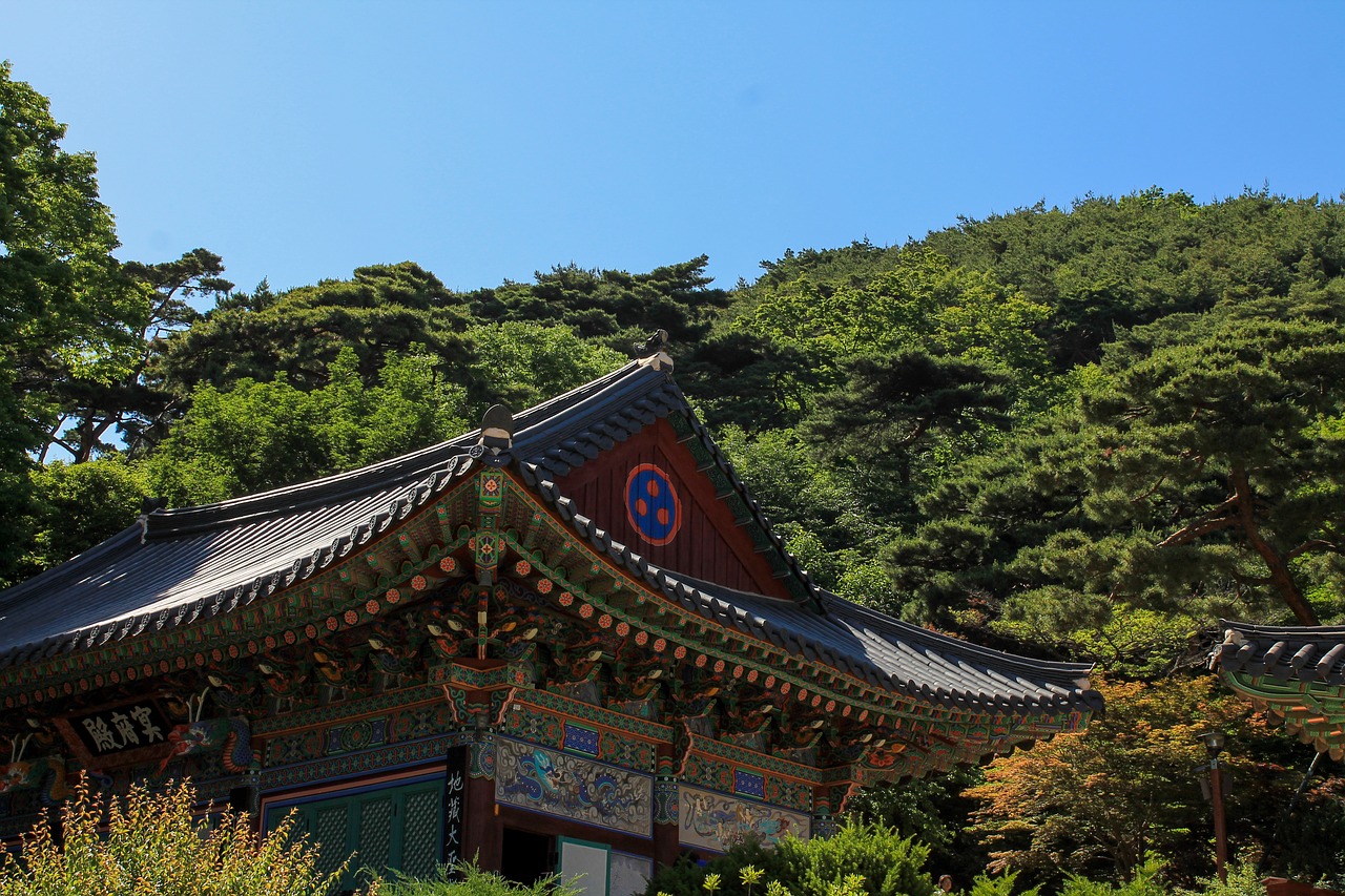 castle korean traditional free photo