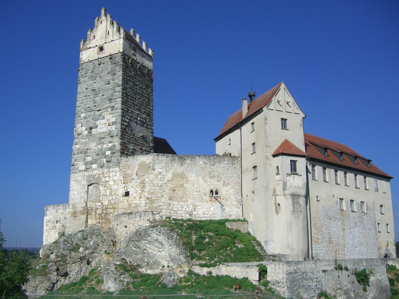 castle katzenstein hohenstaufen castle free photo