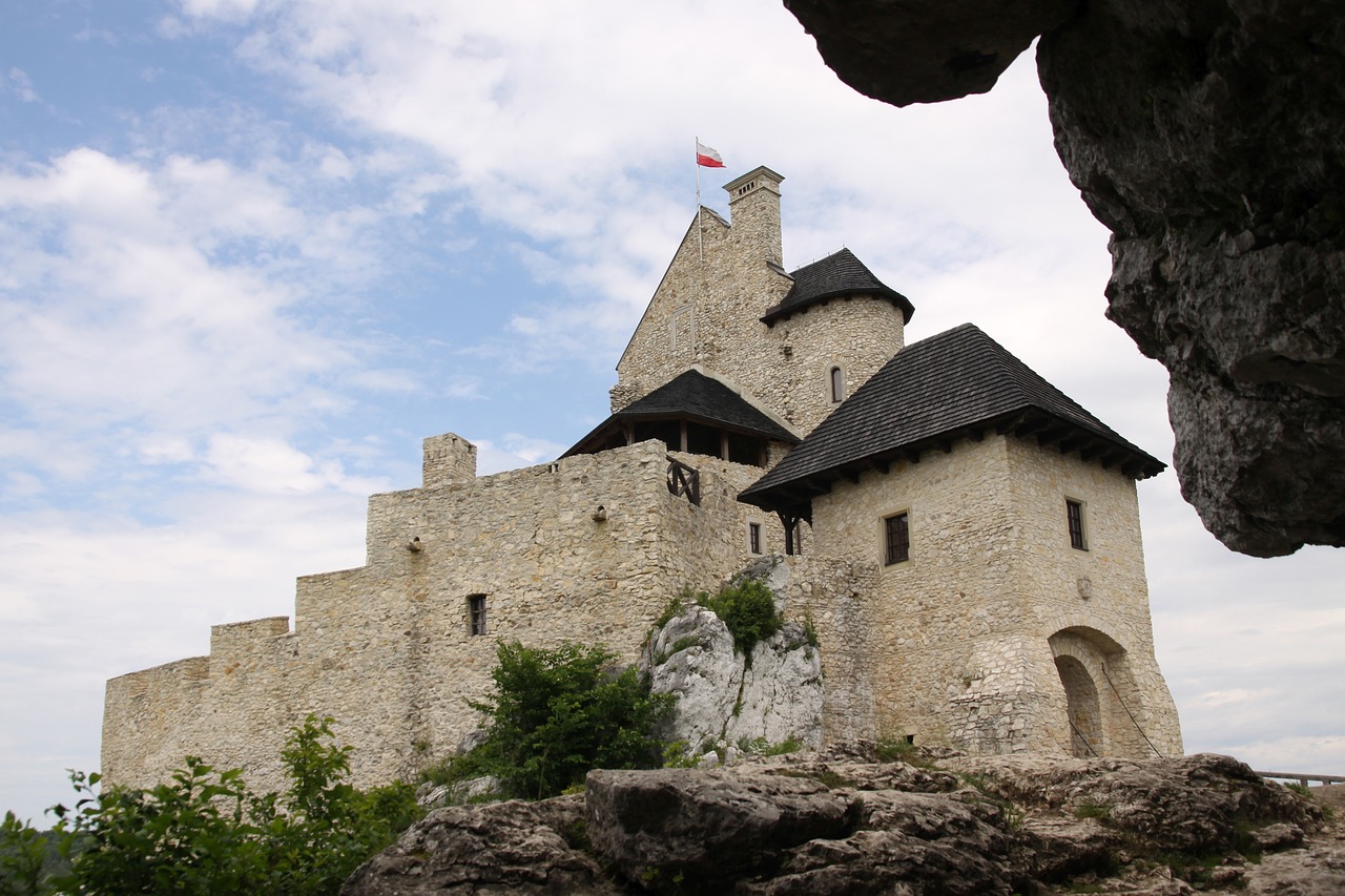 castle jura krakowsko-czestochowa view free photo