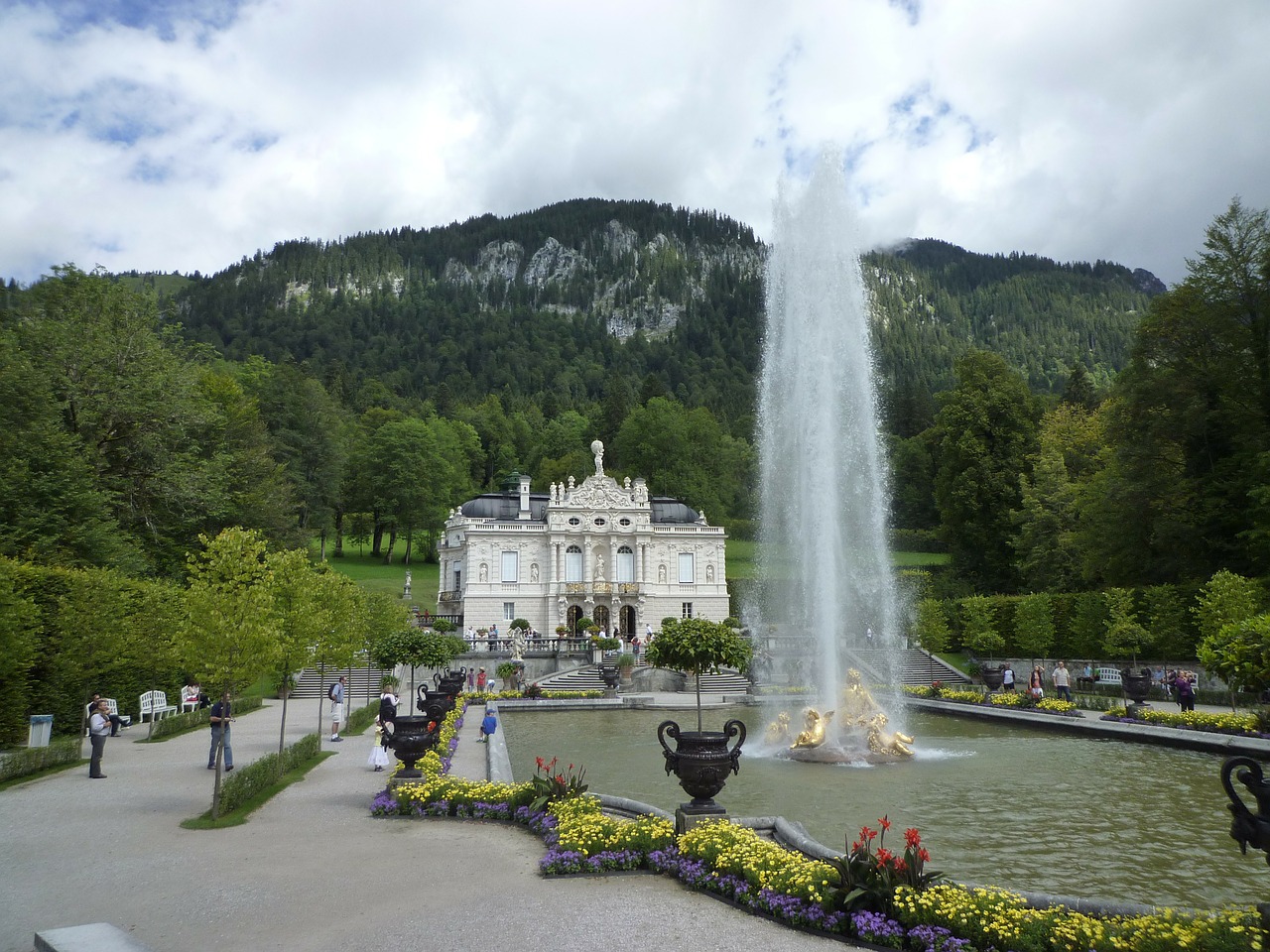 castle linderhof palace king ludwig the second free photo
