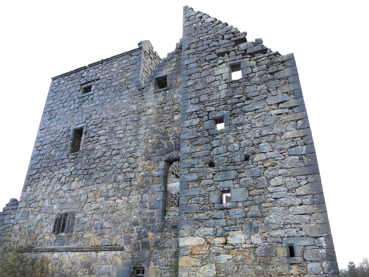 castle scotland derelict free photo