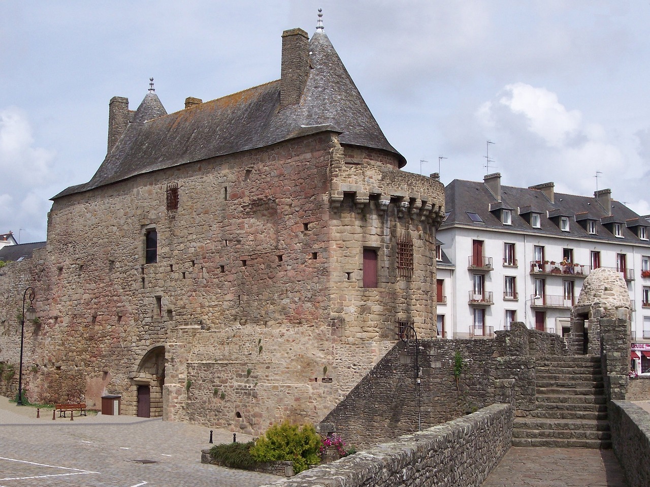 castle hennebont morbihan free photo